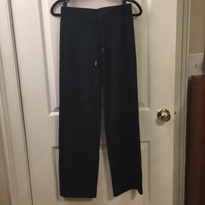 Under Armour black drawstring workout pants